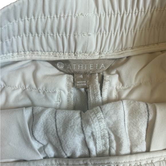 Athleta Beachside Bali Linen Shorts 4 - Picture 4 of 4